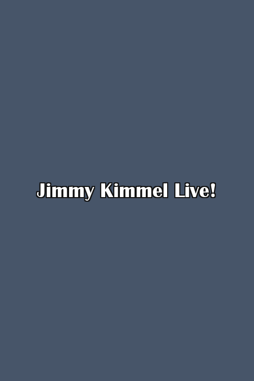 Jimmy Kimmel Live! Poster